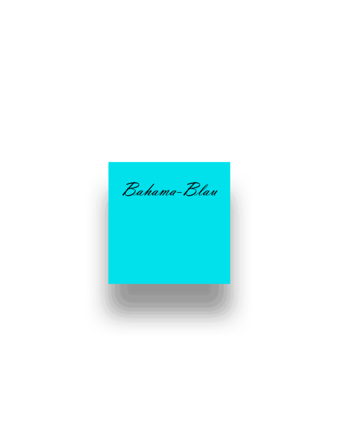 Bahama-Blau